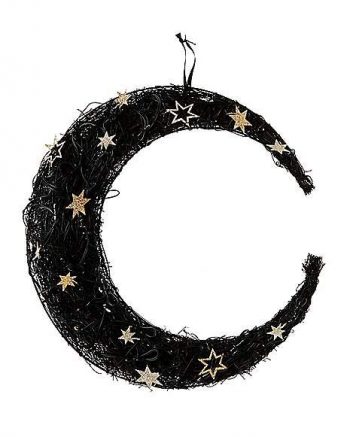 2 Ft Tarot LED Light Up Moon Wreath - Decorations