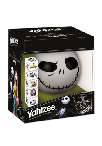 25th Anniversary Yahtzee The Nightmare Before Christmas Game