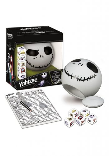 25th Anniversary Yahtzee The Nightmare Before Christmas Game