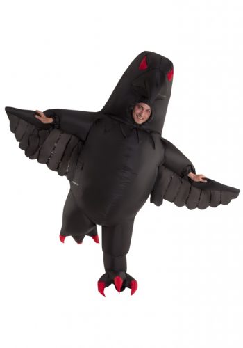 Adult Inflatable Giant Evil Crow Costume