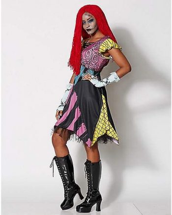 Adult Sassy Sally Costume - The Nightmare Before Christmas