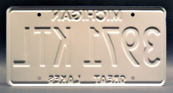 Ash vs Evil Dead Metal Stamped License Plate