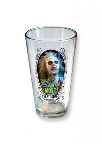 Beetlejuice 16 oz Ghost with the Most Pint Glass