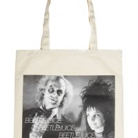 Beetlejuice Image Capture Canvas Tote