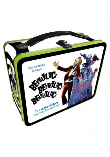 Beetlejuice Tim Burton Metal Lunchbox