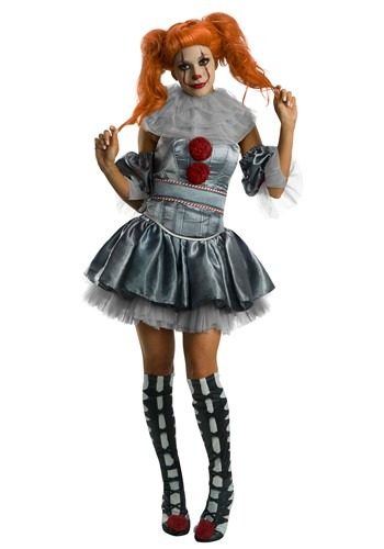 Deluxe IT Pennywise Womens Dress Costume