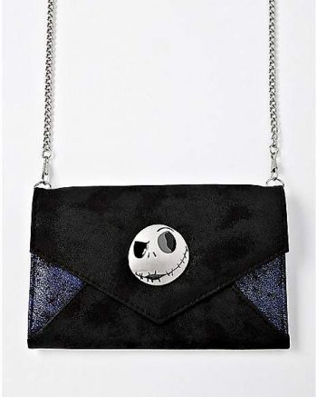 Glitter Jack Skellington Cross Body Clutch - The Nightmare Before Christmas