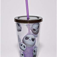 Jack Skellington Cup With Straw 16 oz. - The Nightmare Before Christmas