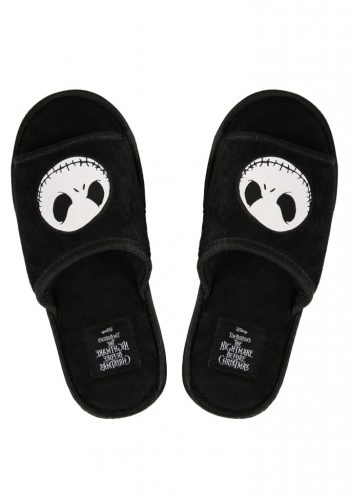 Jack Skellington Open-Toe Slippers