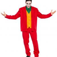 Men's Leisure Suit Villian Costume