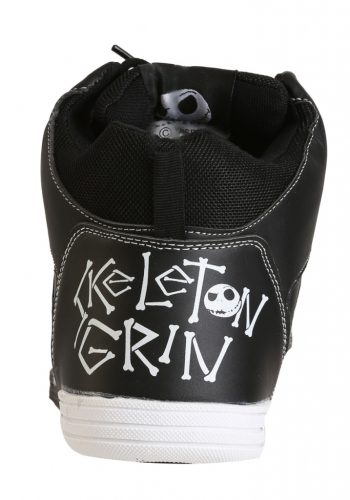 Men's Nightmare Before Christmas Jack Skellington High-Top Sneakers