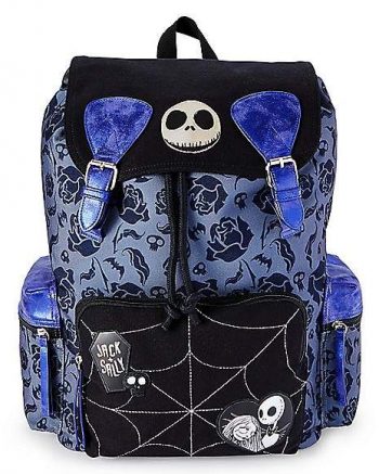 Metallic Jack and Sally Backpack – The Nightmare Before Christmas