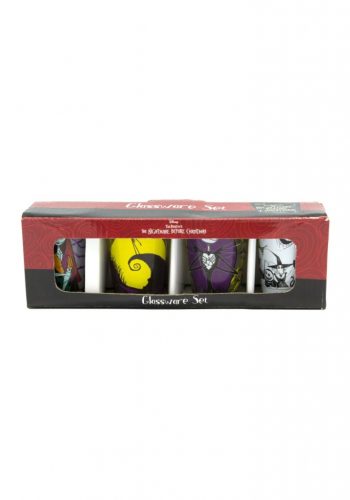 Nightmare Before Christmas 4pc Mini Glass Set