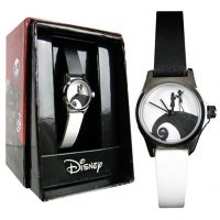 Nightmare Before Christmas Black & White Strap Watch