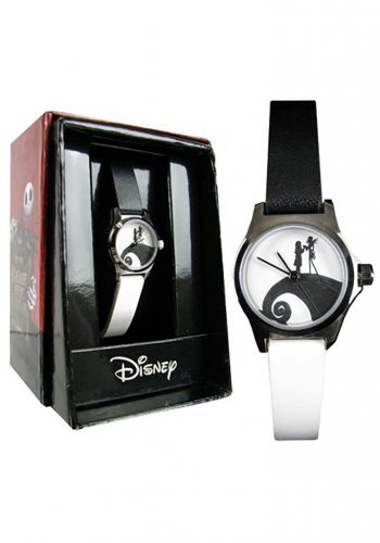 Nightmare Before Christmas Black & White Strap Watch