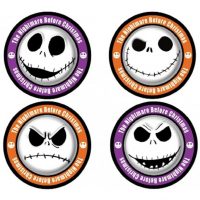 Nightmare Before Christmas Coasters 4 Pack