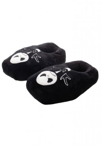 Nightmare Before Christmas Jack Glow In The Dark Slippers