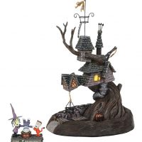 Nightmare Before Christmas Lock, Shock & Barrel Treehouse Figurine Set