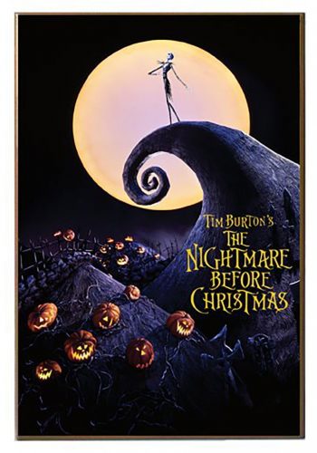 Nightmare Before Christmas Printed Wood Sign 13" x 19"