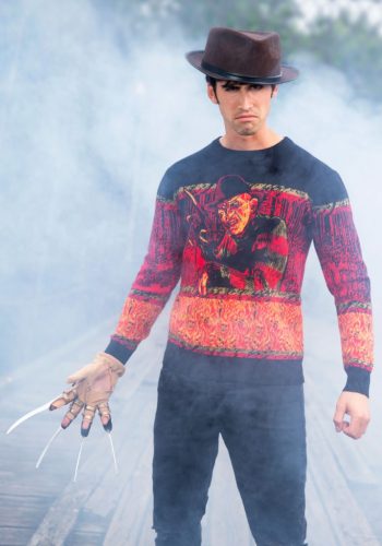 Nightmare on Elm Street Freddy Adult Ugly Halloween Sweater