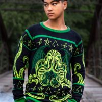 Rage of Cthulhu Ugly Halloween Sweater