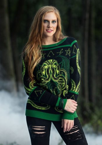 Rage of Cthulhu Ugly Halloween Sweater