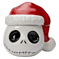 Santa Jack Skellington Cookie Jar - The Nightmare Before Christmas