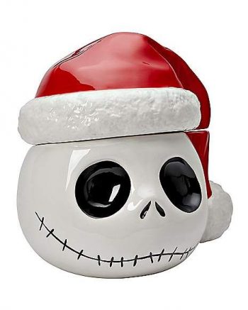 Santa Jack Skellington Cookie Jar - The Nightmare Before Christmas