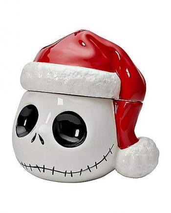 Santa Jack Skellington Cookie Jar - The Nightmare Before Christmas