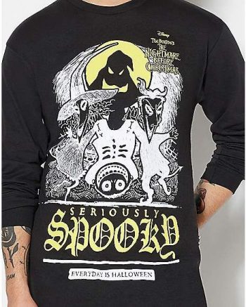 Seriously Spooked Long Sleeve T Shirt