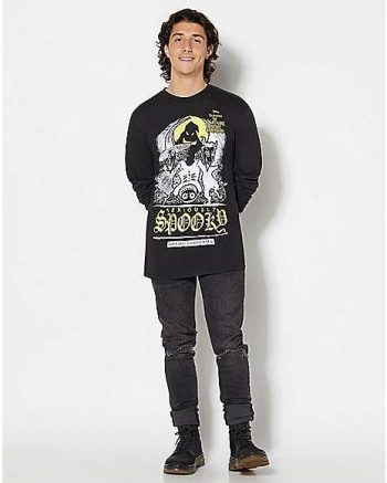 Seriously Spooked Long Sleeve T Shirt