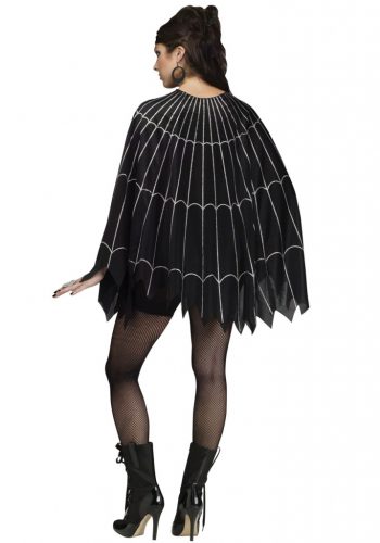 Spider Web Poncho Costume