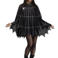 Spider Web Poncho Costume