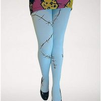 Stitched Sally Tights - The Nightmare Before Christmas