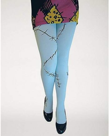 Stitched Sally Tights - The Nightmare Before Christmas