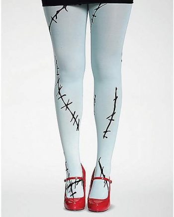 Stitched Sally Tights - The Nightmare Before Christmas