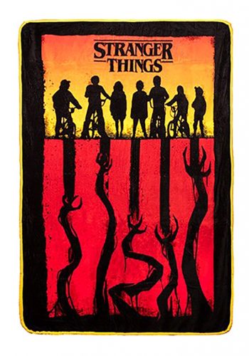 Stranger Things Fleece Throw Blanket