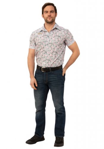 Stranger Things Jim Hopper Hawaiian Shirt (Date Night) Costume for Men