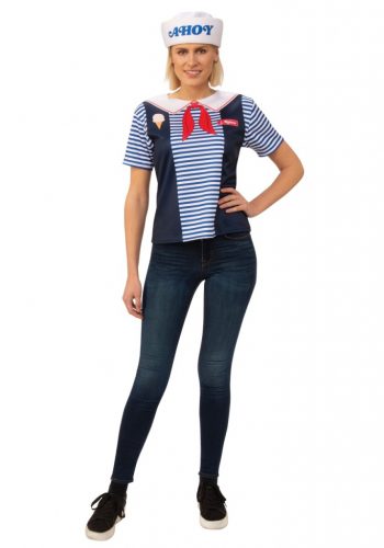 Stranger Things Robin Scoops Ahoy Women's Costume