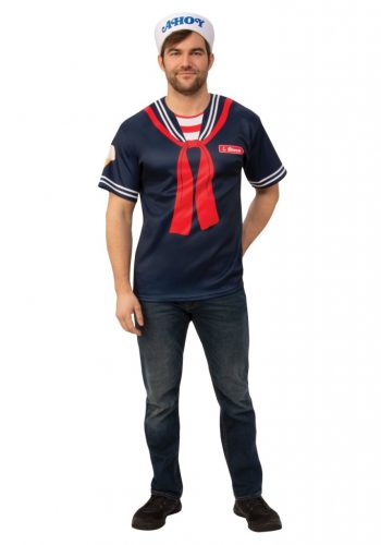 Stranger Things Scoops Ahoy Steve Adult Costume