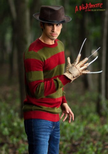 Striped Nightmare on Elm Street Freddy Sweater