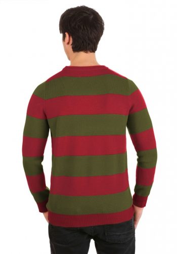 Striped Nightmare on Elm Street Freddy Sweater