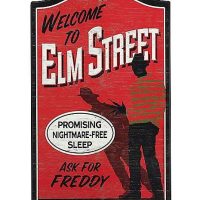 Welcome to Elm Street Sign - A Nightmare on Elm Street