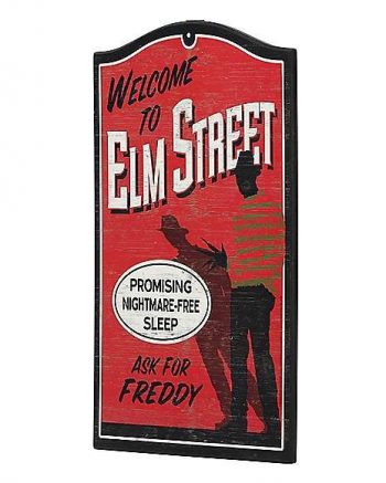 Welcome to Elm Street Sign - A Nightmare on Elm Street