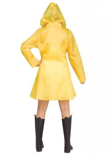 Women's Yellow Raincoat Costume