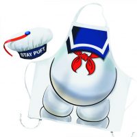 Ghostbusters Stay Puft Apron and Chef Hat Set