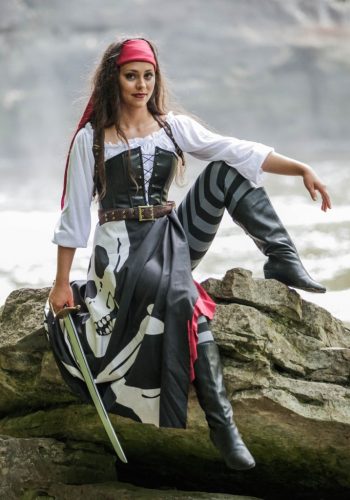 Women's Pirate Flag Gypsy Costume