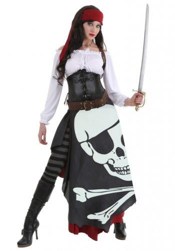 Women's Pirate Flag Gypsy Costume