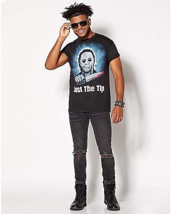 Just The Tip Michael Myers T Shirt - Halloween