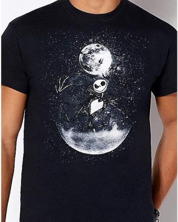 jack skellington moon shirt